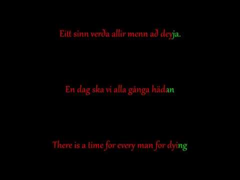 Vilhjálmur Vilhjálmsson - Söknuður with LYRICS in ENGlish and SWEdish
