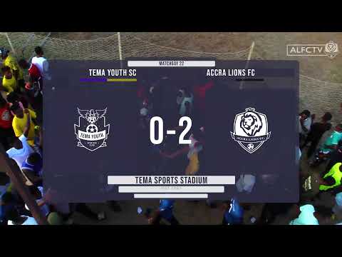 Tema Youth  0:2  Accra Lions  // Highlights 26.05.2021