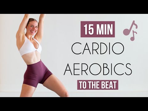 15 MIN CARDIO AEROBICS WORKOUT - Move To The Beat (No Broke Boys, Calvin Harris & More)