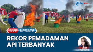 Rekor Muri Pemadam Api dengan Personel Terbanyak, Peringati International Firefighter Day