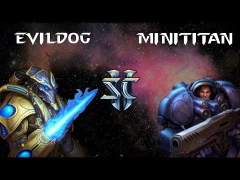 StarCraft 2 - MidRank Madness 2017 - Evildog (P) v MiniTitan (T) on Interloper
