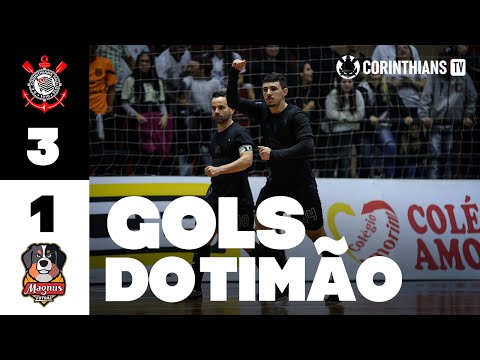 MELHORES MOMENTOS: CORINTHIANS 3 X 1 MAGNUS FUTSAL | CAMPEONATO PAULISTA DE FUTSAL 2025 | 7ª RODADA