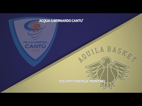 HIGHLIGHTS/ Acqua S.Bernardo Cantù - Dolomiti Energia Trentino 78-72