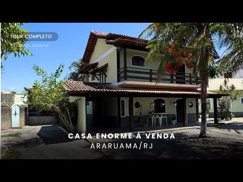 CASA COM 500M² DE TERRENO NO CENTRO DE ARARUAMA