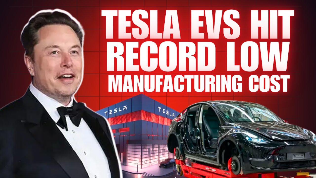 Tesla says cost of making EVs is LOWEST ever; but cheaper EVs are coming