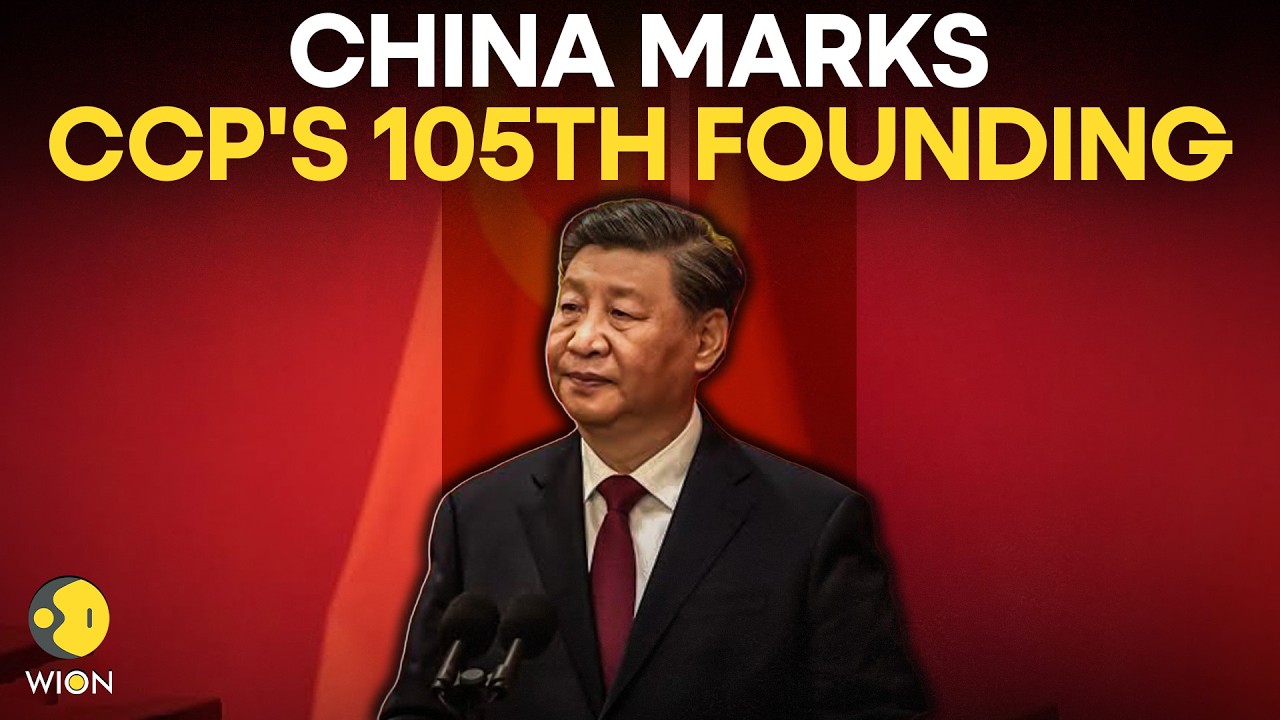 China LIVE: Xi Jinping Marks Chinese Communist Party's 105th Founding Anniversary | WION LIVE