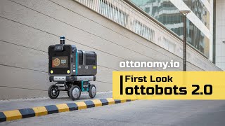 Ottobots 2.0 - Most Accessible #Manoeuvrable #Scalable #AutonomousDeliveryRobots #Ottonomy #Ottobot