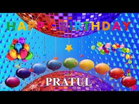 🎂 HAPPY BIRTHDAY PRATUL 🎈 (French Parisian Accent) - 80's Style -