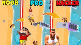 SHINCHAN NOOB VS PRO VS HACKER IN Golden Fever Tycoon with franklin & chop | Dream Squad Op