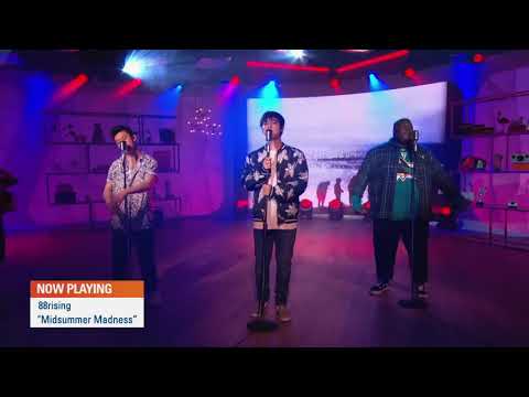 Joji, rich brian,& august 8 - Live performance