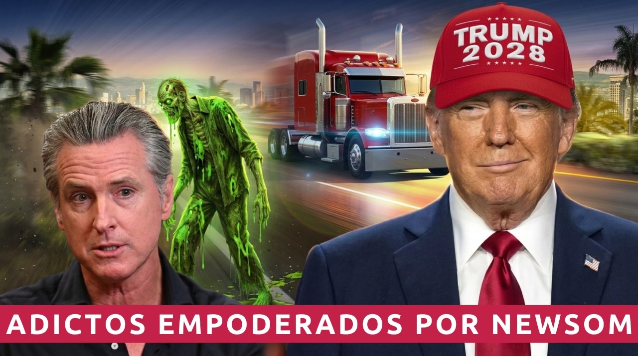 EN VIVO Y EN ESPAÑOL: CLARO CONTRASTE: TRUMP DEFIENDE A LOS CAMIONEROS Y NEWSOM A LOS ADICTOS