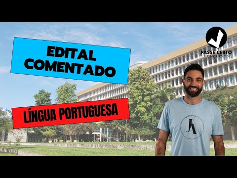 EDITAL COMENTADO DE LÍNGUA PORTUGUESA |EDITAL UFRJ 2017| PROF. JORGE ALCANTARA