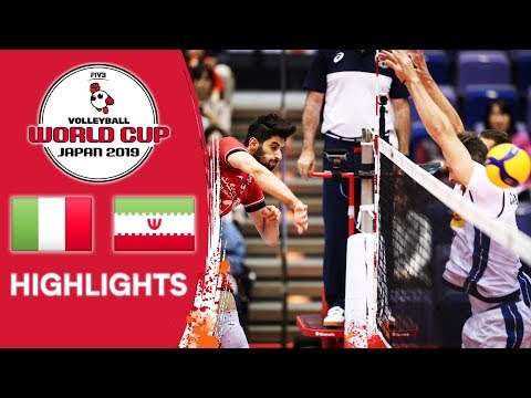 ITALY vs. IRAN - Highlights | Men's Volleyball World Cup 2019