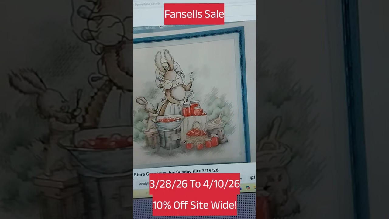 Fansells Easter Sale  3/28 To 4/10  10% Off Site Wide!