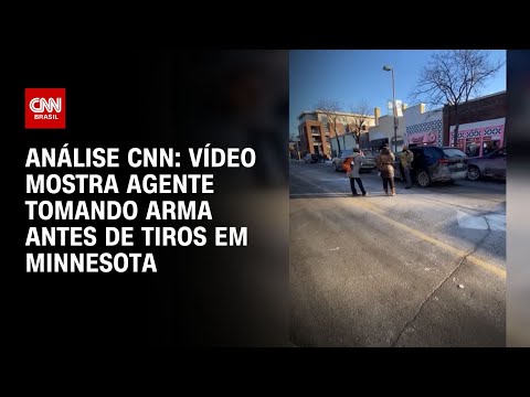 Análise CNN: Vídeo mostra agente tomando arma antes de tiros em Minnesota