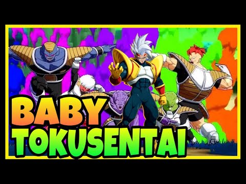 ▷ DBFZ ◁　Acqua ( Ginyu UI Baby ) vs Kindevu ( Bardock GT Baby ) DB FIGHTERZ Season 3 Baby gameplay