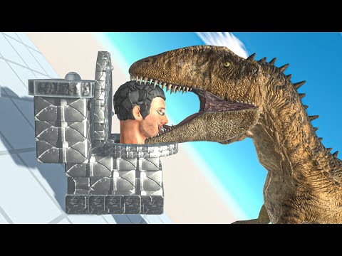 Dinosaur Funny Moments - Animal Revolt Battle Simulator