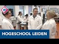 'Yes we mogen weer!' Studenten Hogeschool Leiden blij met fysiek onderwijs - OMROEP WEST