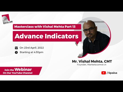 Advance Indicators | Fractal & Alligator Indicators | Masterclass with Vishal Mehta Part 13 | 5paisa