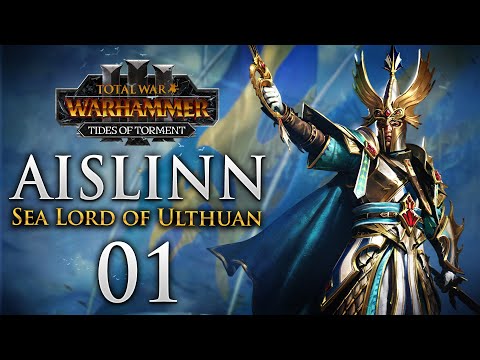 THE SEA LORD RISES! Total War: Warhammer 3 - Sea Lord Aislinn Campaign - Tides of Torment #1