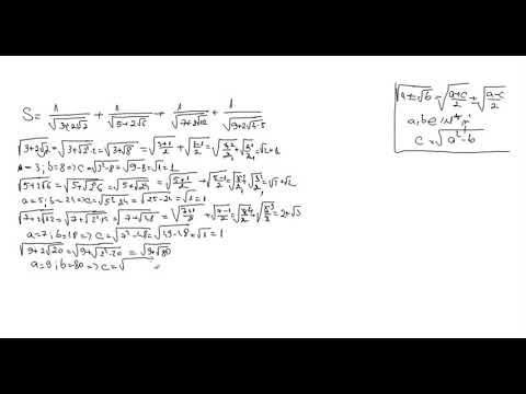 Formula radicalilor compusi