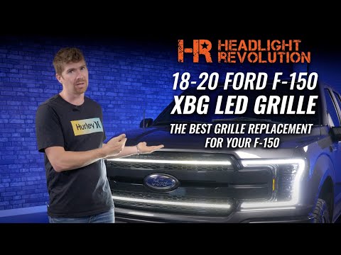 LED Grille Kit for the 18-20 Ford F150 - Morimoto XBG Grill Replacement