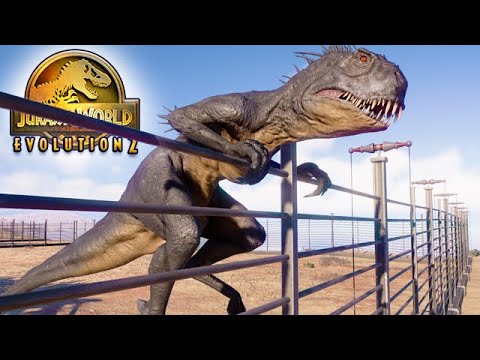 SCORPIOS REX ESCAPES!!! (JURASSIC WORLD EVOLUTION 2)