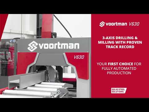 VOORTMAN V630 Beam Drill / Saw Lines | JPS International Inc (1)
