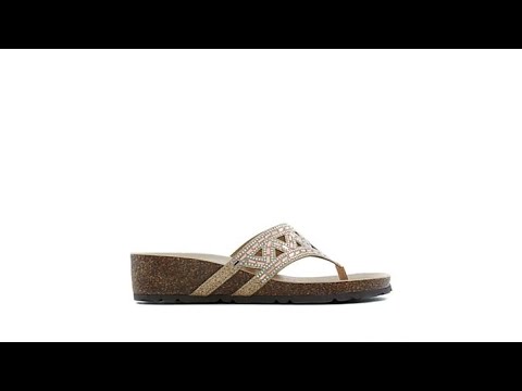 Italian Shoemakers Emilie Wedge Thong Sandal