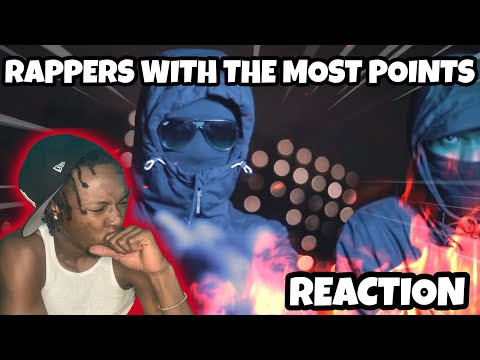 TOP 5 DUTCH DRILL RAPPERS WITH THE MOST POINTS REACTION