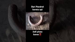 Download lagu Pisau dari Pandrol kereta api‼️#mayuraa #pisauberburu #pisaubushcraft mp3