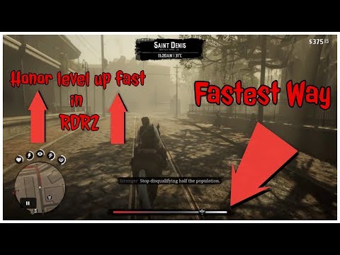 Red Dead Redemption 2 Fastest Way to level up Honor Gauge - Extreme Personality Trophy Guide