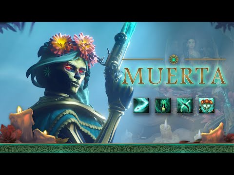 7.32E NEW CARRY HERO MUERTA SO BROKEN - 22 KILLS HARD CARRY IMBA BUILD | 7.32e Gameplay Highlights