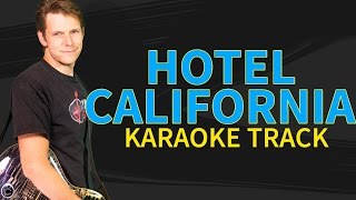 Download lagu The Eagles Hotel California Karaoke - Vocal Backing Track With Lyrics mp3