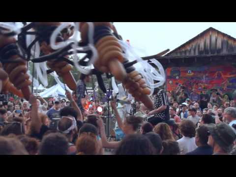 Yonatan Gat performing Goldrush, Nelsonville Festival, 2016