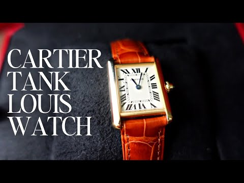 Cartier Tank Louis Watch | my 30th birthday gift unboxing