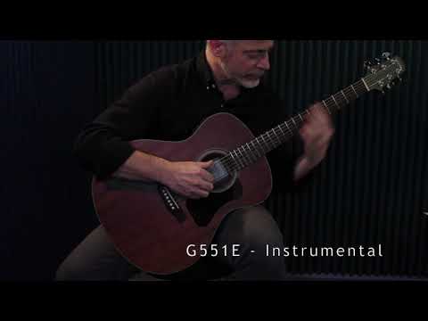 Walden G551EW Electric-Acoustic Guitar