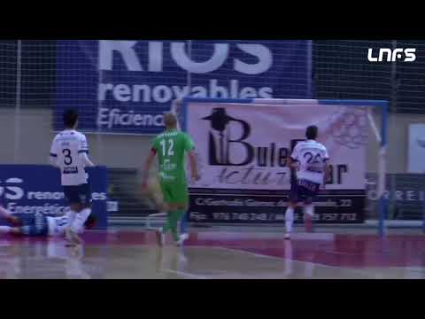 Gol Dani Saldise (1-2) Ríos Renovables Zaragoza - Osasuna Magna. J4, 1Div