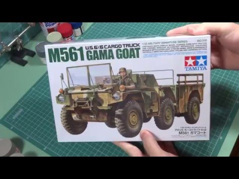 Tamiya 35330 1/35 Scale Model US 6x6 Cargo Truck M561 Gama Goat for sale online