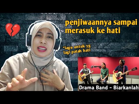ERAkustik DRAMA BAND - BIARKANLAH | 🇮🇩 REACTION