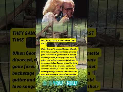 Thumbnail for THEY SANG TO EACH OTHER ONE LAST TIME  by Tammy Wynette