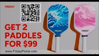Friday Pickleball paddles Coupon Code