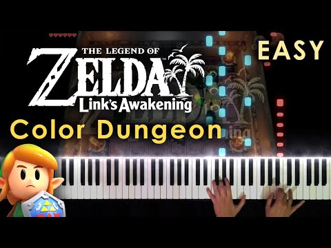 The Legend of Zelda (Link's Awakening) - Color Dungeon | EASY PIANO