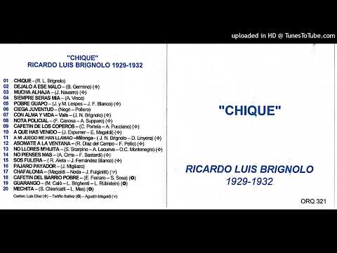 Sos fulera Canta: Luis Díaz con Orquesta Ricardo Brignolo