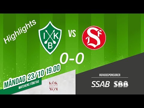 Highlights IK Brage - Sandvikens IF  23 oktober 2017 Full HD
