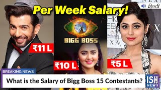 What is the Salary of Bigg Boss 15 Contestants?