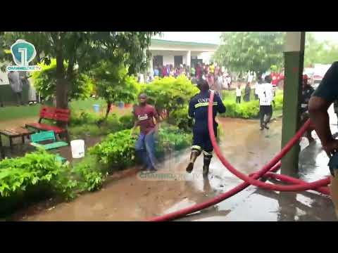 Fire Guts Gushegu Midwifery College ICT Lab, Destroys Computers and Furniture