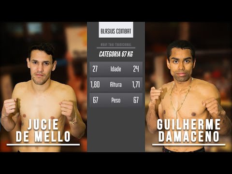 BLASIUS COMBAT III - LUTA #05 - Jucie Melo x Guilherme Damasceno - 2016