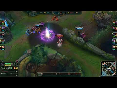 akali vs lillia & evelynn 1v2