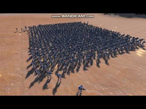1000 Clones from Star Wars VS 10000 Zombies -Ultimate epic battle simulator